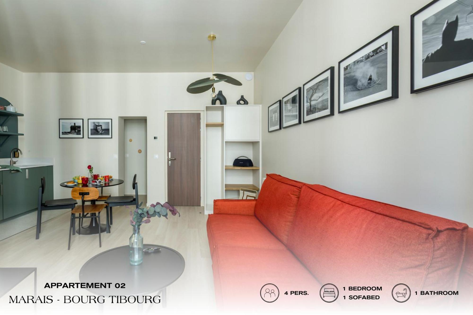 Beauquartier - Marais, Bourg Tibourg Apartment Paris Exterior photo