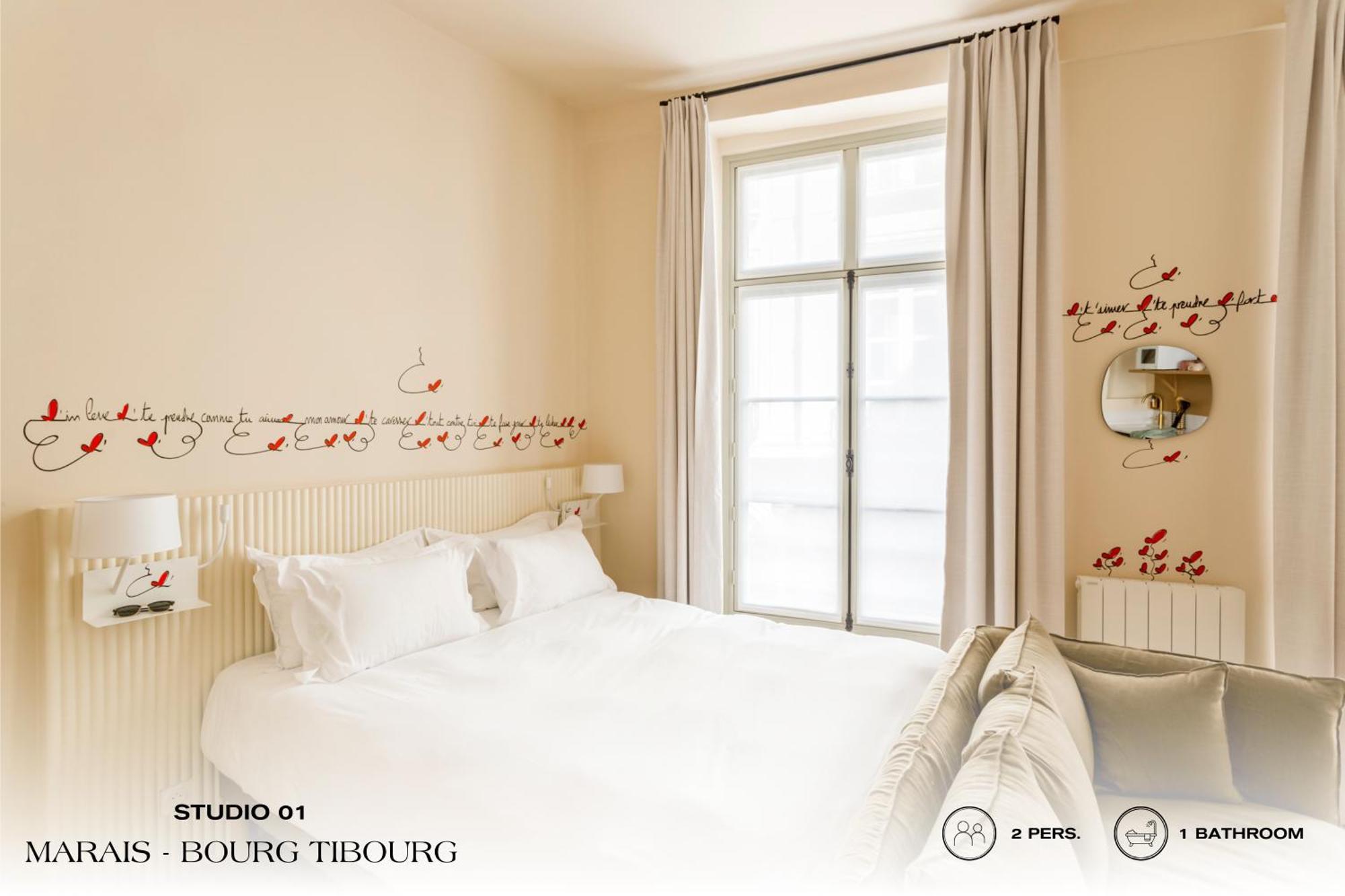 Beauquartier - Marais, Bourg Tibourg Apartment Paris Exterior photo