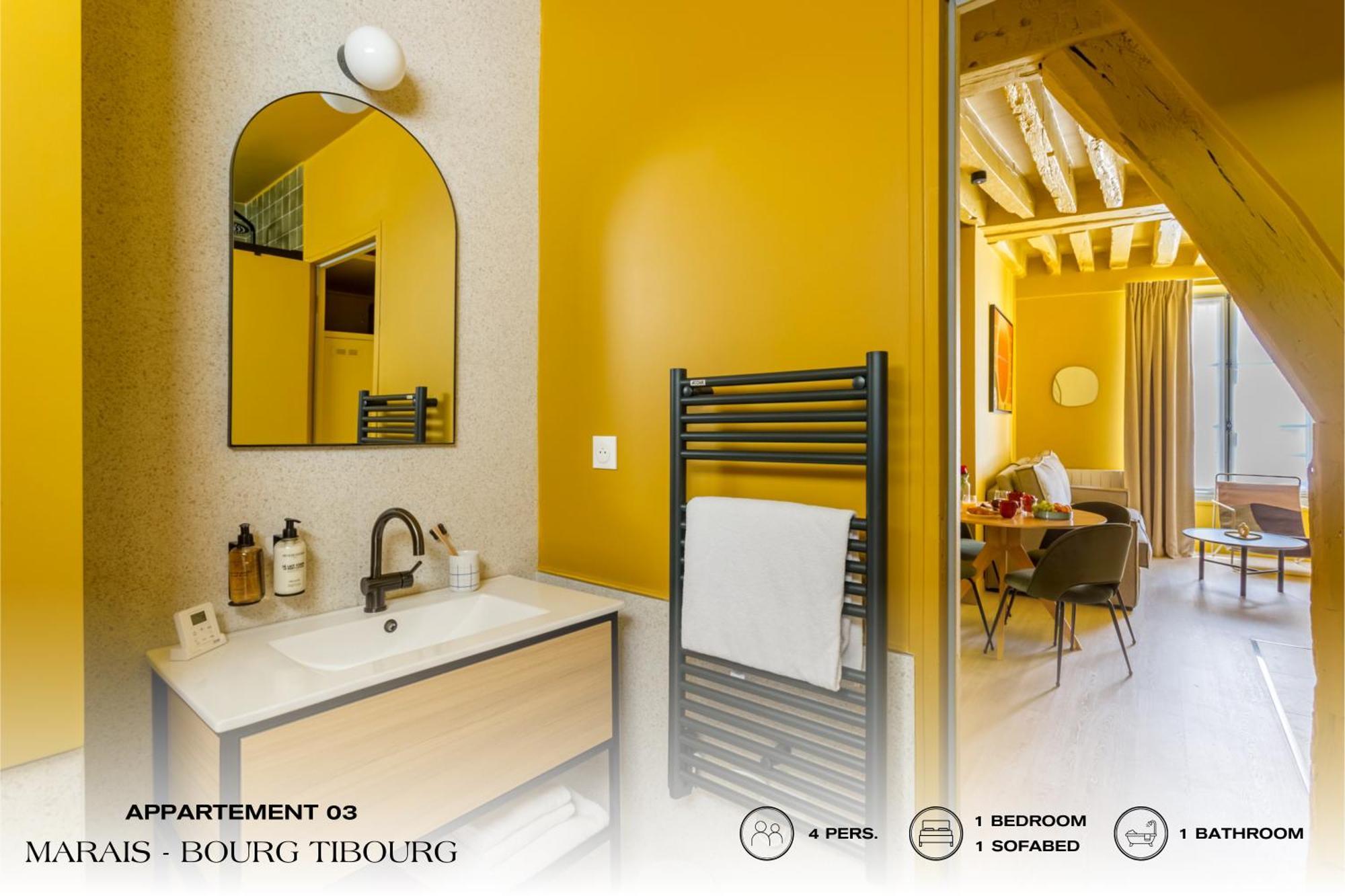 Beauquartier - Marais, Bourg Tibourg Apartment Paris Exterior photo